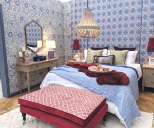 blue bedroom roomset good homes ideal home show 2019 copy