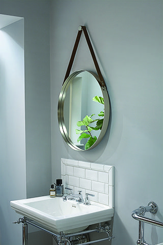 我的家具镜子-快速浴室更新租户-浴室- goodhomesmagazine.com