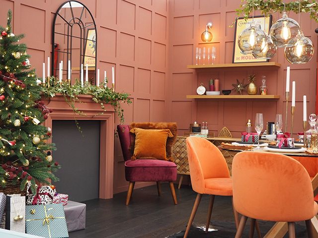 北欧豪华餐厅好家房间设置理想的家显示2019年圣诞节