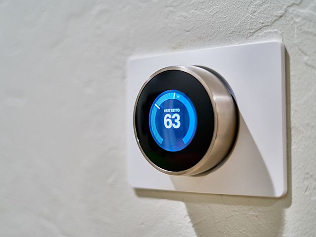 thermostat - how to save on your electricity bills while working from home - inspiration - goodhomesmagazine.com