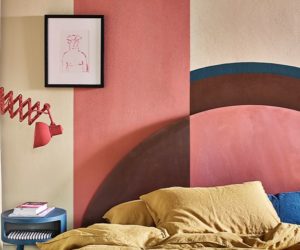 多色调卧室油漆方案-顶级提示油漆您的家在锁定-灵感- goodhomesmagazine.com