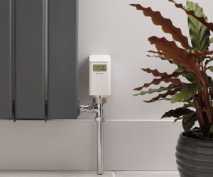 灰色散热器恒温器 - 如何在温暖的月份获得完美的夜晚 - 卧室 -  Goodhomesmagazine.com