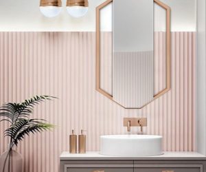 粉红色卫生间计划 - 如何使浴室看起来更昂贵 - 浴室 -  GoodhomesMagazine.com