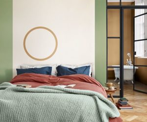 圆画-如何画一个完美的圆墙设计-灵感- goodhomesmagazine.com