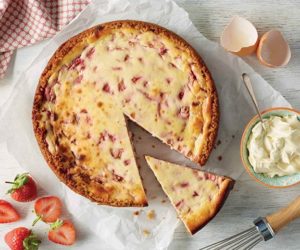 Aldis烤草莓奶酪蛋糕食谱-厨房-好家杂志