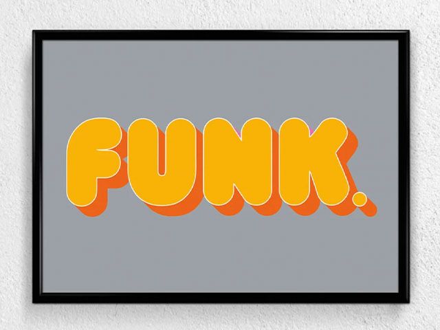 Funk Artwork  - 如何将20世纪70年代的爆发进入您的内部计划 - 灵感 - 古德霍姆斯Magazine.com