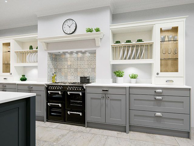 灰色振动箱厨房 - 为什么小屋风格的内饰正在卷起 - 灵感 - 博伊德霍姆斯Magazine.com