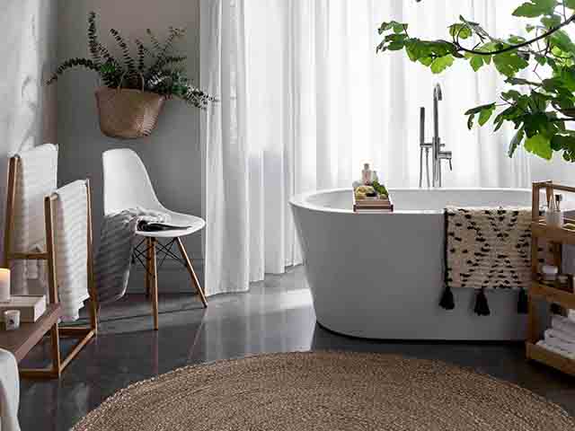 波西米亚风格的浴室