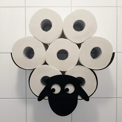 卫生纸托羊设计